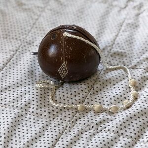 Sol de Janeiro Brown Mini coconut Bag